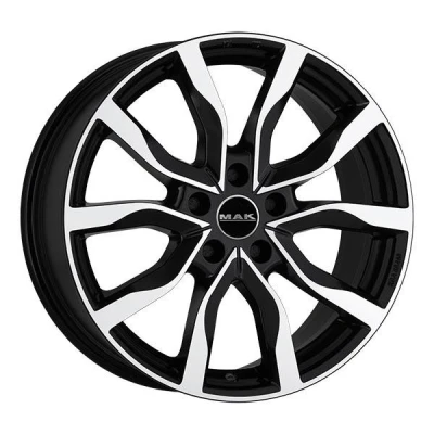 Kuva MAK Highlands Black polished 8.5x20 5/120 ET40 B72.6