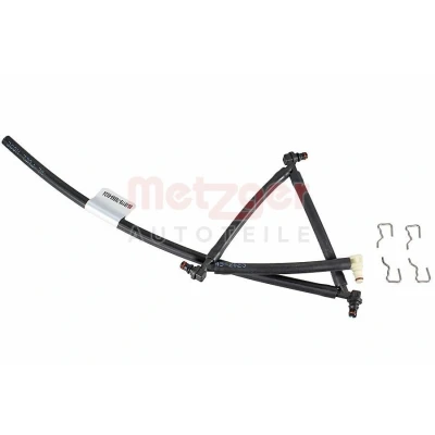 Kuva METZGER 0840119 Letku, Polttoaineen Ylivuoto biodieselille FORD: FIESTA 6 Van