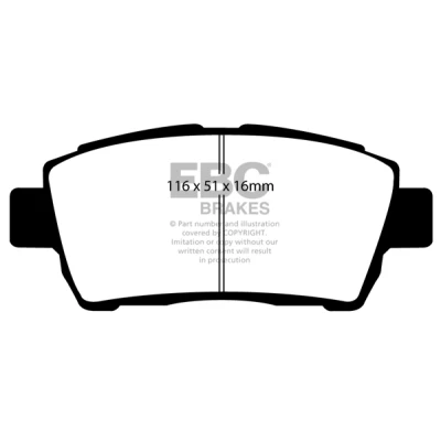 Kuva Jarrupalasarja, levyjarru EBC Brakes DP41295R