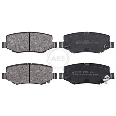 Kuva A.B.S. 37698 Jarrupalat akustisella kulumavaroittimella JEEP: Compass, Wrangler 3, IV, DODGE: Nitro SUV