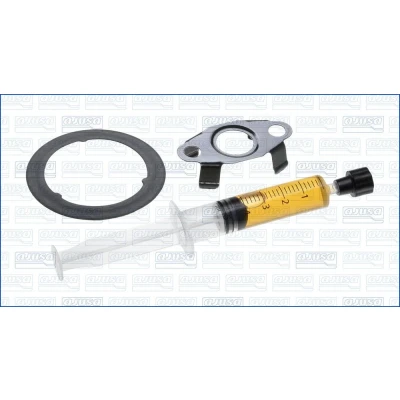 Kuva AJUSA JTC11862 Asennussarja Turboahdin with studs, syringe oil Tiivisteillä asennusohjeella
