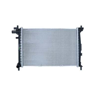 Kuva NRF EASY FIT 50130 Jäähdytin Alumiini 500 338 16 asennusosilla Jäähdytysrivat juotetut FORD: FIESTA 4