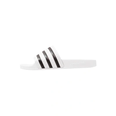 Kuva adidas Originals Adilette Unisex Matalakantaiset pistokkaat, Koko: 35, White/black Synteettinen materiaali