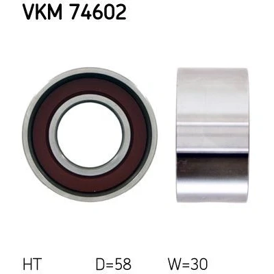 Kuva SKF VKM 74602 Kiristysrulla, Hammashihnat