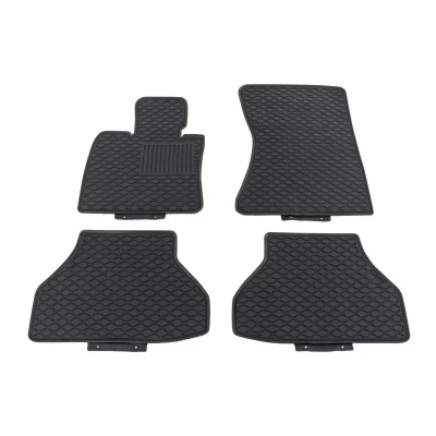 Kuva VAICO V20 4334 Lattiamattosetti Kumi Edessä ja takana 4 Musta Räätälöity BMW: X5