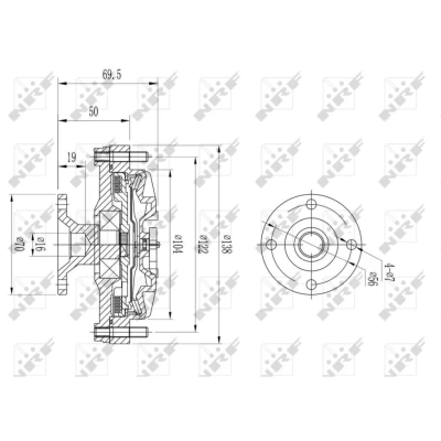 Kuva NRF 49614 Viskokytkin DAIHATSU: Feroza Hard Top