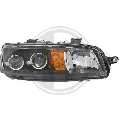 Kuva DIEDERICHS 3453982 Ajovaloumpio Oikea H7/H3/H7 FIAT: Punto II Hatchback