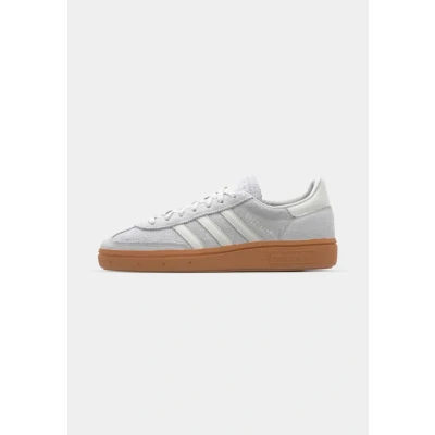 Kuva adidas Originals Handball Spezial Unisex Matalavartiset tennarit, Koko: 35.5, Silver/off white Nahka