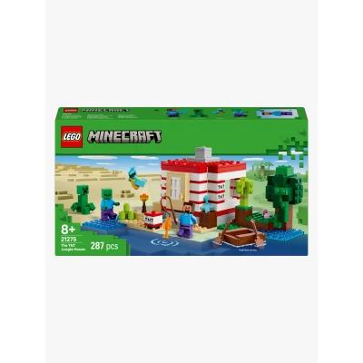 Kuva LEGO Minecraft 21275 TNT viidakkotalo