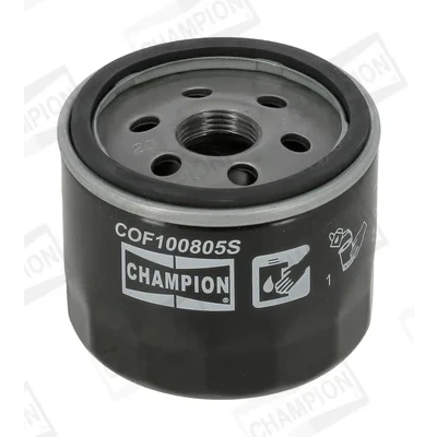 Kuva CHAMPION COF100805S Öljynsuodatin M 20 x 1.5 Ruuvattava suodatin RENAULT: Kangoo II Express, MEGANE 3 Grandtour, CLIO 2, NISSAN: Qashqai / Qashqai+2 I