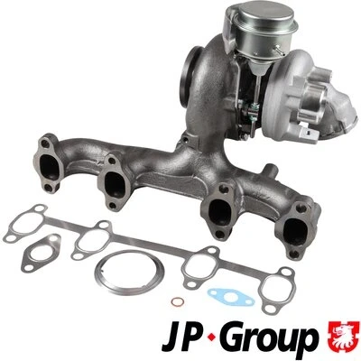 Kuva JP GROUP 1117408500 Turboahdin Pakokaasuahdin, VNT ahdin VOLKSWAGEN: Golf 5, Passat B6 Variant, Plus / Crossgolf, SKODA: Octavia 2 Combi