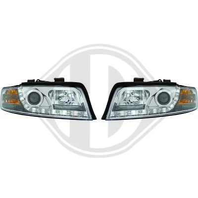 Kuva DIEDERICHS HD Tuning 1017485 Ajovalonheitinsarja Valokorkeussäätimen moottorilla