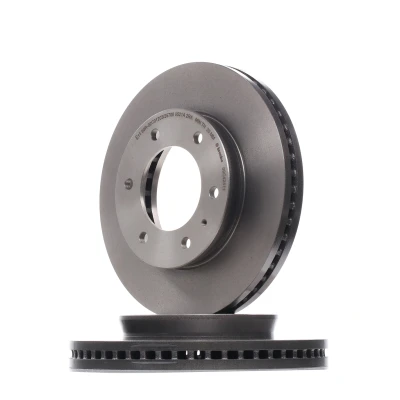 Kuva BREMBO COATED DISC LINE 09.C424.11 Jarrulevyt 302 32 6 tuuletettu sisältä pinnoitettu hiiliteräs FORD: Ranger Mk3