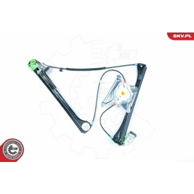 Kuva Lasinnostin, Eteen, vasen AUDI A4 B5 OE 8D0837461, 8D0959801D, 8D0959801F