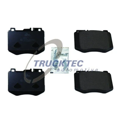 Kuva TRUCKTEC AUTOMOTIVE 02.35.515 Jarrupalat Etuakseli Kulumisenilmaisemelle MERCEDES BENZ: C sarja T modell, Sedan, E Sedan