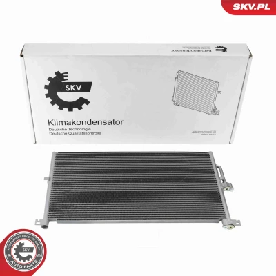 Kuva ESEN SKV 86SKV571 Ilmastoinnin Lauhdutin ilman vedenerotinta Alumiini 670mm JAGUAR: X Type Sedan