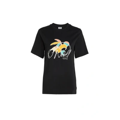 Kuva O&#039;Neill Luano Graphic TEES Shortsleeve Printtipaita, Koko: Small, Schwarz
