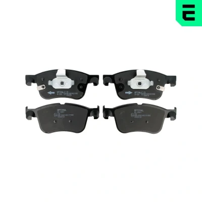 Kuva OPTIMAL BP 12857 Jarrupalat Etuakseli akustisella kulumavaroittimella FORD: Focus Mk4 Turnier, Hatchback, Puma SUV
