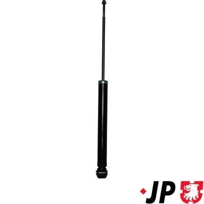 Kuva JP GROUP 3952100700 Iskunvaimentimet Taka akseli Kaasupaine Kaksiputki Joustintuki Tappi ylhäällä, Silmukka alhaalla MITSUBISHI: COLT 6
