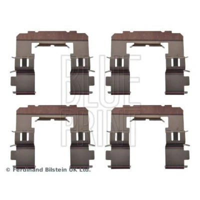 Kuva BLUE PRINT ADBP480003 Tarvikesarja, Jarrupala Etuakseli SUBARU: Outback IV, Forester II, Legacy 5