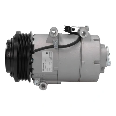 Kuva BOSCH 1 986 AD1 239 Ilmastoinnin Kompressori 12V PAG 46 R134a asennusohjeella, Tiivisterenkaalla VOLVO: V50, S40 II, FORD: Focus 2 Kombi