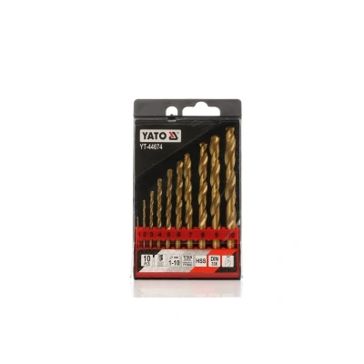 Kuva YATO YT 44674 Metallikierreporasarja 1, 2, 3, 4, 5, 6, 7, 8, 9, 10 1