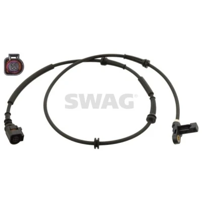 Kuva SWAG 30 10 7733 ABS Anturi Taka akseli, vasen, oikea 1090