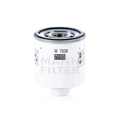 Kuva MANN FILTER W 7038 Öljynsuodatin M 22 X 1.5 6H Ruuvattava suodatin FORD: Transit V363 Van, Bussi