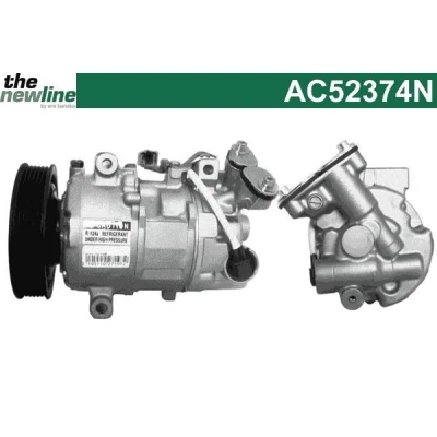 Kuva The NewLine AC52374N Ilmastoinnin Kompressori 6SEL14C RENAULT: MEGANE 3 Grandtour, GRAND SCENIC