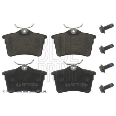 Kuva BLUE PRINT ADP154205 Jarrupalat Taka akseli Ruuvisarjalla PEUGEOT: 308 I SW, Partner II Van, CITROËN: Berlingo II, Van