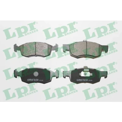 Kuva LPR 05P1654 Jarrupalat DACIA: Sandero I, Logan I Express, Pick up