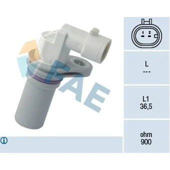 Kuva Kierroslukuanturi ALFA ROMEO, FIAT, LANCIA, OPEL, SAAB, VAUXHALL OE 46798345, 6235666, 93 179 391