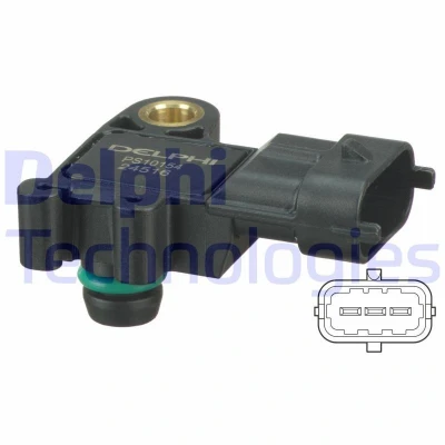 Kuva DELPHI PS10154 Tunnistin, Imusarjapaine FORD: Transit Mk6 Van, S Max Mk1, MONDEO 4 Turnier, VOLVO: S80 II, V70 3, V60 I