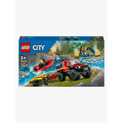 Kuva LEGO City 60412 Nelivetopaloauto ja pelastusvene