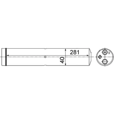 Kuva MAHLE ORIGINAL AD 102 000S Ilmastoinnin Kuivain LAND ROVER: Range Rover 3, Sport