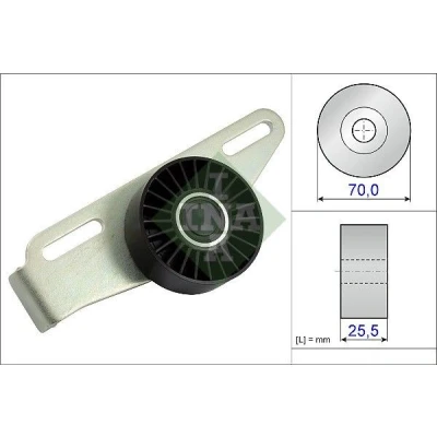 Kuva INA 531 0868 10 Kiristysrulla RENAULT: CLIO 2