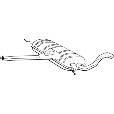 Kuva Keskipönttö BOSAL 282 543