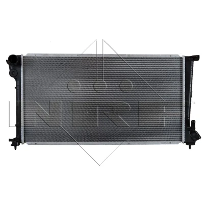 Kuva NRF EASY FIT 58189 Jäähdytin Alumiini 669 366 29 asennusosilla Jäähdytysrivat juotetut CITROËN: Xsara Coupe, Hatchback