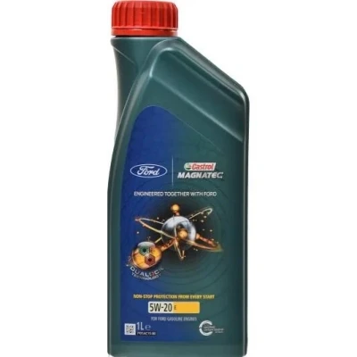 Kuva Castrol Magnatec E 5W 20 1l Moottoriöljy 15F9C0 FORD: Transit Custom V362 Van, FOCUS 3, FIESTA 6, CHRYSLER: 300C Sedan, GRAND 5OYAGER 5, Touring