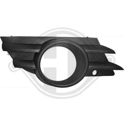 Kuva DIEDERICHS Priority Parts 1875146 Puskurin Ritilä Oikea Sumuvaloilla vasrustetuille autoille