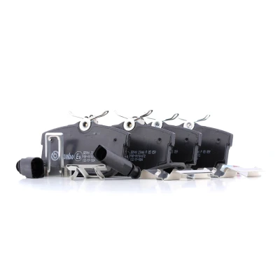 Kuva BREMBO P 85 059 Jarrupalat Sis. kulumisenilmaisimen Jarrusatulan ruuveilla Tarvikkeilla VOLKSWAGEN: TRANSPORTER 4, 4 Bus, Sharan I