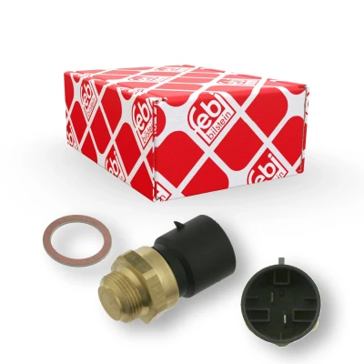 Kuva FEBI BILSTEIN 11915 Lämpökytkin Jäähdyttimen Puhallin Tiivisterenkaalla OPEL: Astra F CC, Sedan, Corsa B Hatchback