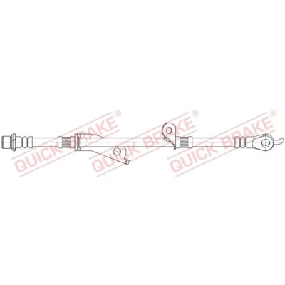 Kuva QUICK BRAKE 58.860 Jarruletku 650 TOYOTA: Auris Hatchback