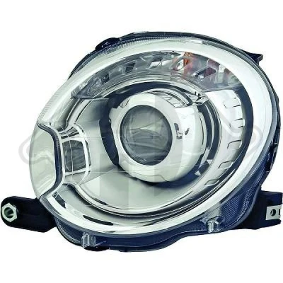 Kuva DIEDERICHS HD Tuning 3405480 Ajovalonheitinsarja Valokorkeussäätimen moottorilla