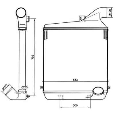 Kuva NRF 30146 Välijäähdytin