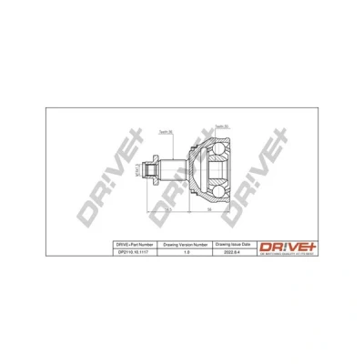 Kuva Dr!ve+ DP2110.10.1117 Vetonivel VOLKSWAGEN: Polo V Hatchback, IV SKODA: Fabia I Sedan