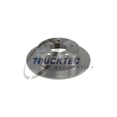 Kuva TRUCKTEC AUTOMOTIVE 02.35.021 Jarrulevyt Taka akseli 258 9 5 112 täysi MERCEDES BENZ: W124 Sedan, C sarja 190