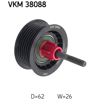 Kuva SKF VKM 38088 Ohjainrulla MERCEDES BENZ: E sarja Sedan, ML sarja, S Sedan