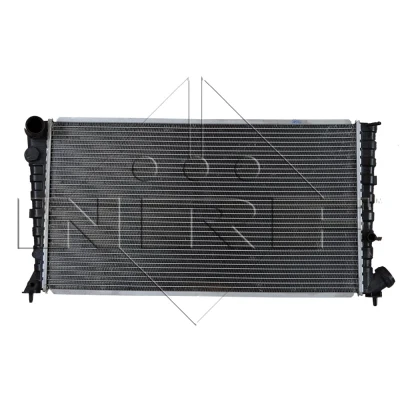 Kuva NRF EASY FIT 519510 Jäähdytin Alumiini 669 366 34 asennusosilla Jäähdytysrivat juotetut CITROËN: Xsara Coupe, Hatchback