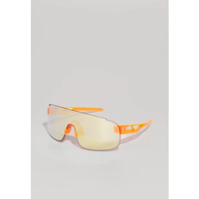 Kuva POC Elicit Unisex Aurinkolasit, Koko: One Size, Fluorecent orange translucent/clarity road/partly sunny gold